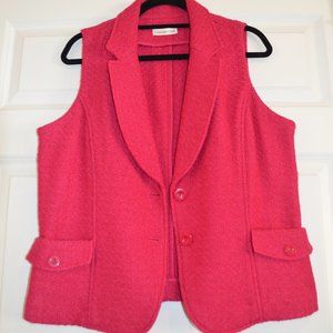 Hot pink vest